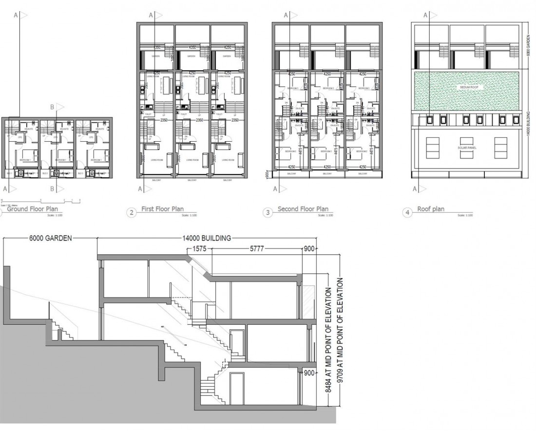 Floorplan for Land @ Eldon Terrace, Windmill Hill, Bristol