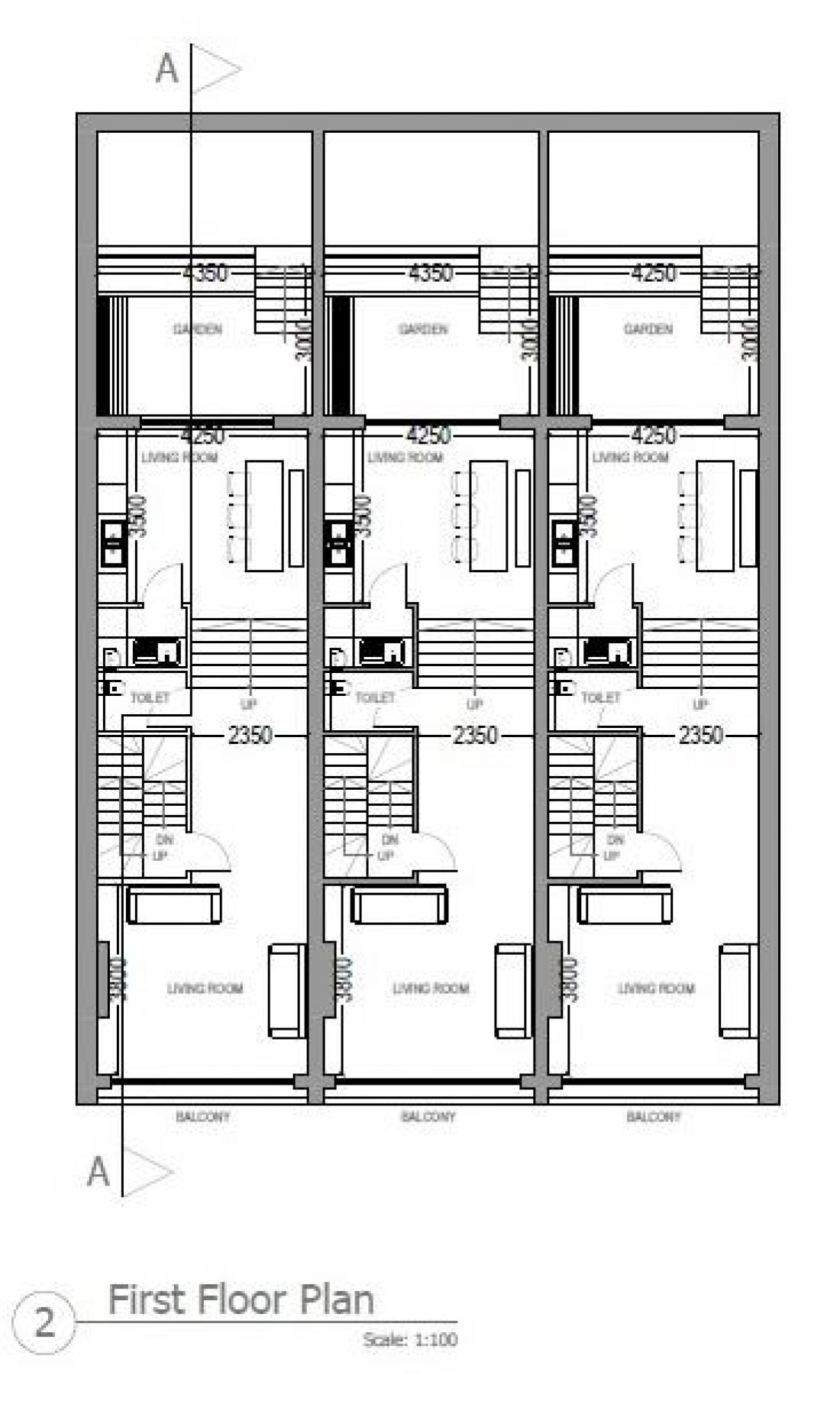 Floorplan for Land @ Eldon Terrace, Windmill Hill, Bristol