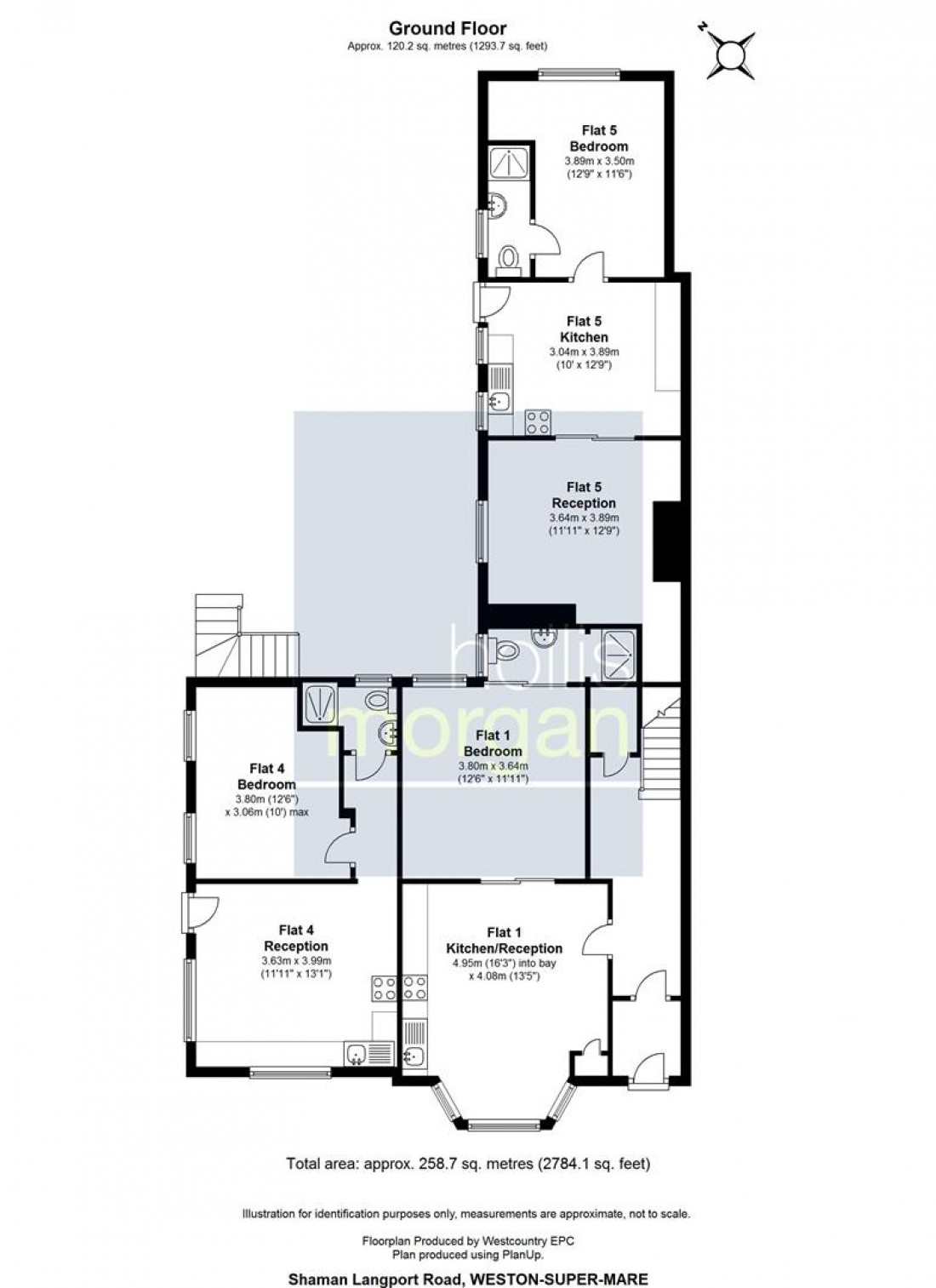 Floorplan for Langport Road, Weston-Super-Mare