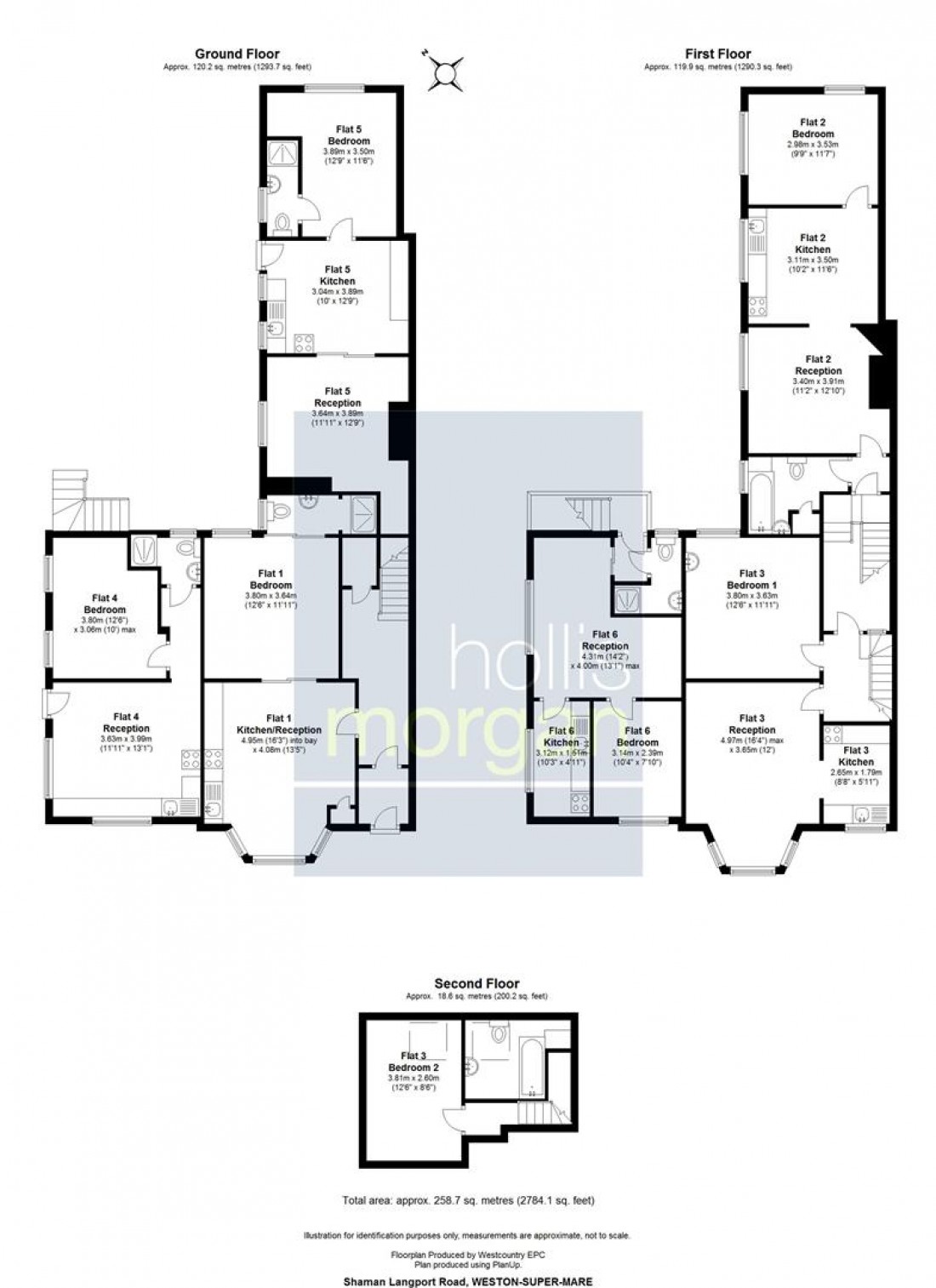 Floorplan for Langport Road, Weston-Super-Mare