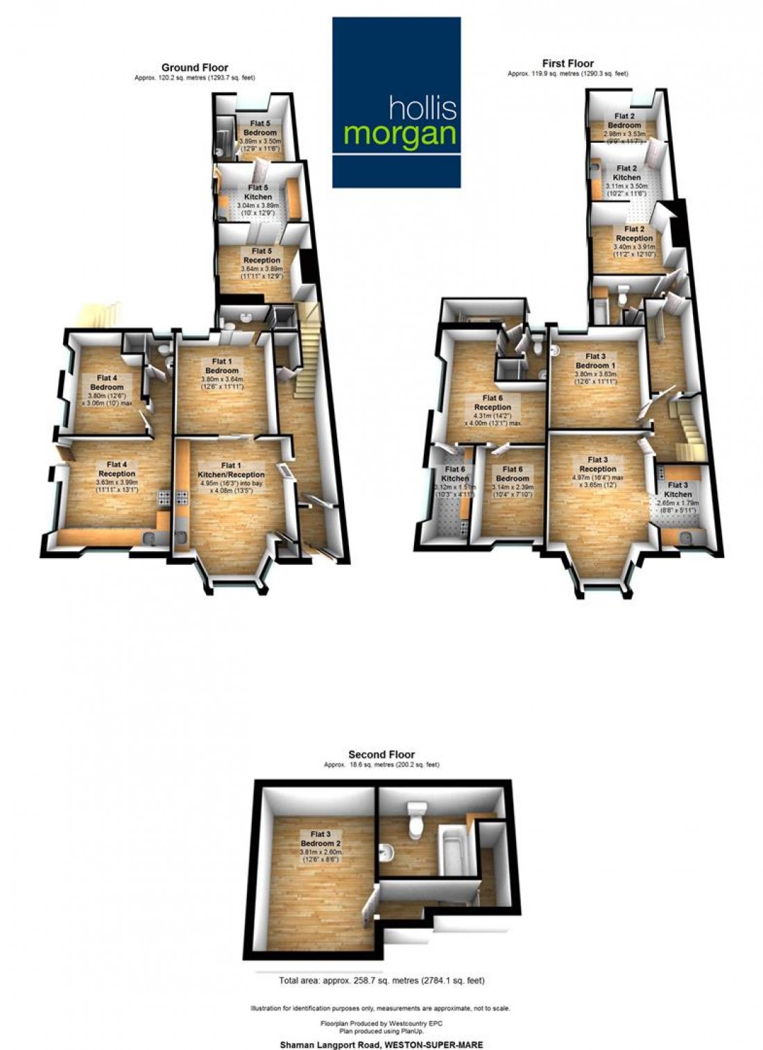 Floorplan for Langport Road, Weston-Super-Mare