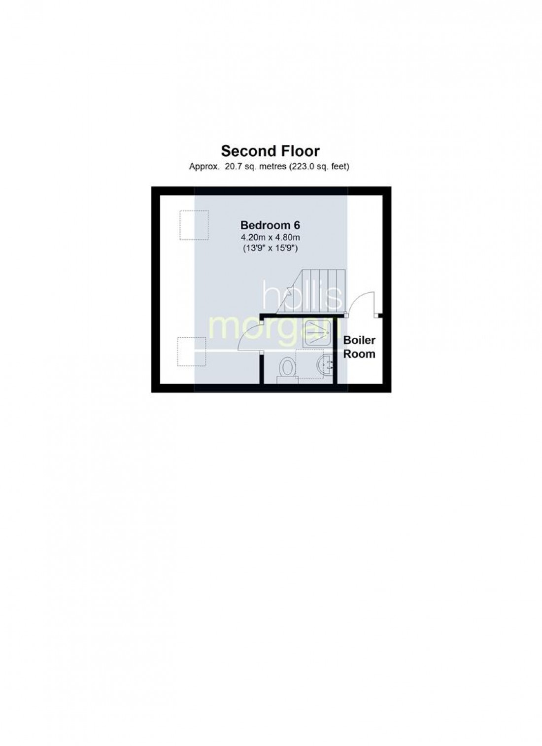 Floorplan for 212 Wells Road, Totterdown, Bristol