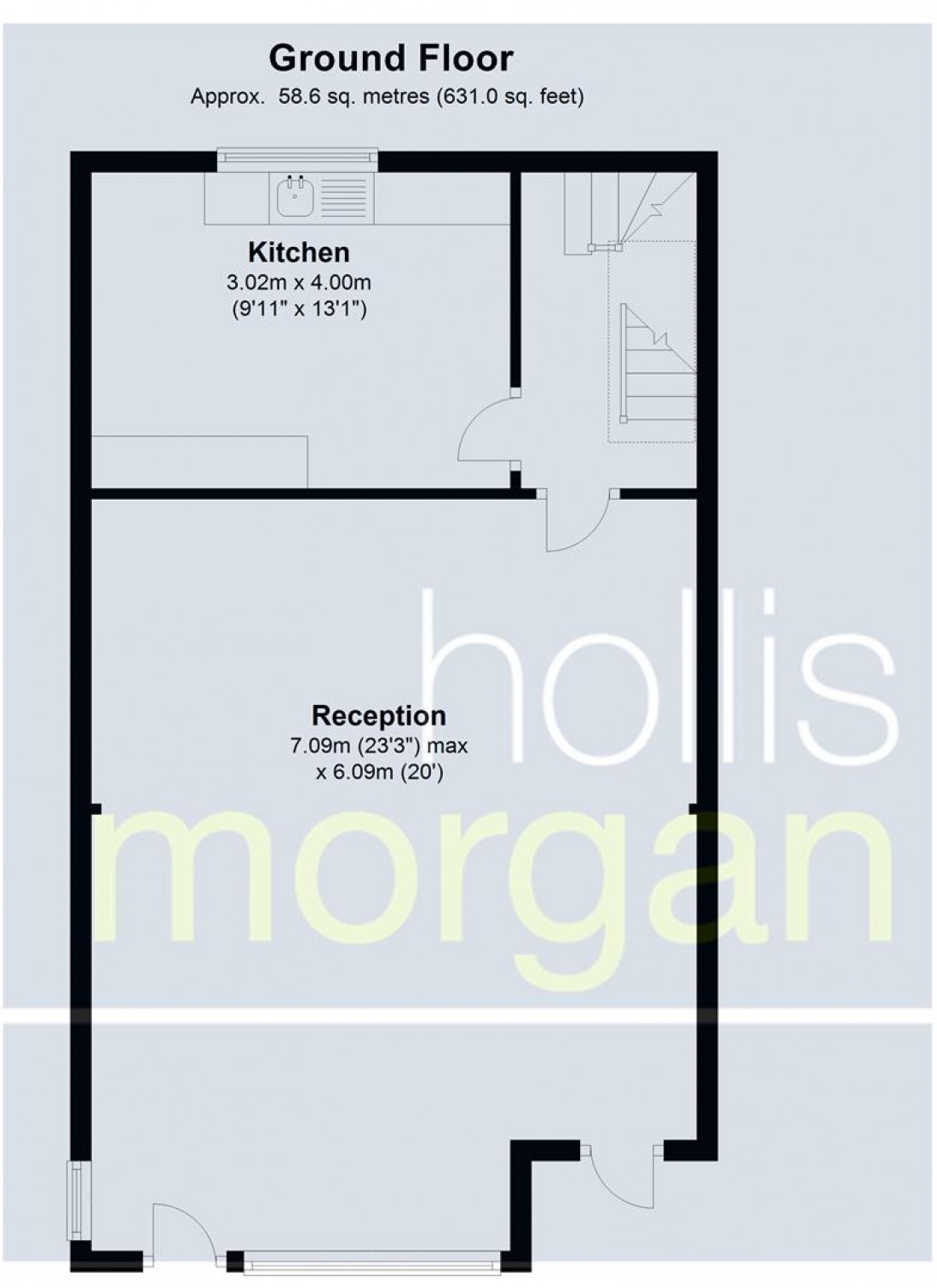 Floorplan for South Road, Portishead, Bristol