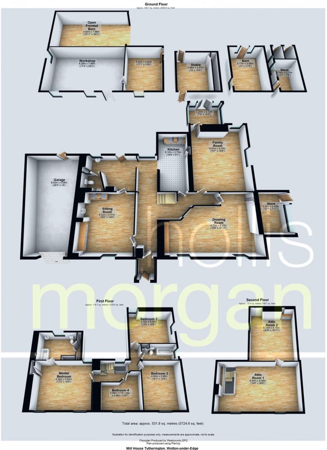 Floorplan for Duck Street, Tytherington, Wotton-Under-Edge