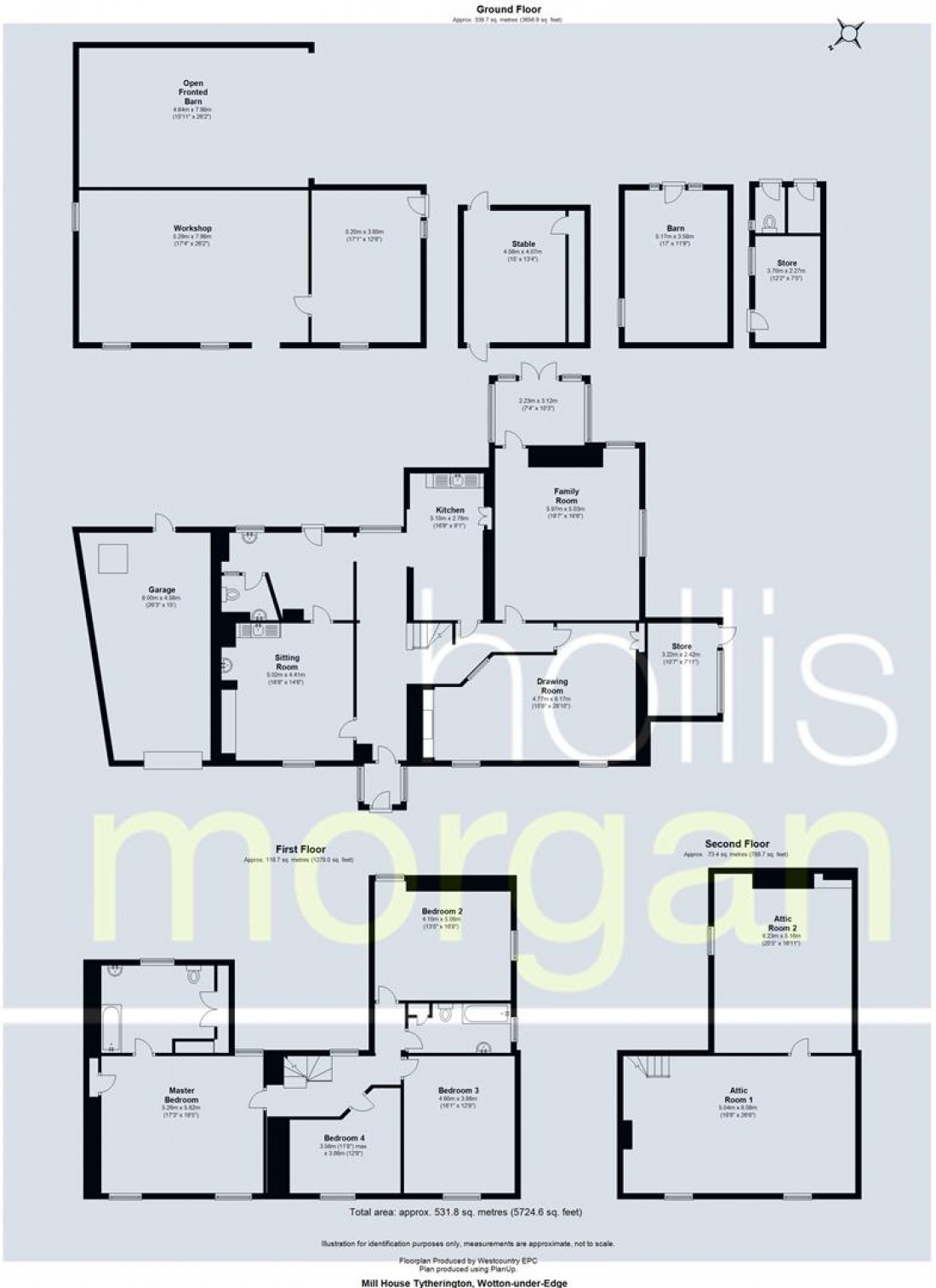 Floorplan for Duck Street, Tytherington, Wotton-Under-Edge