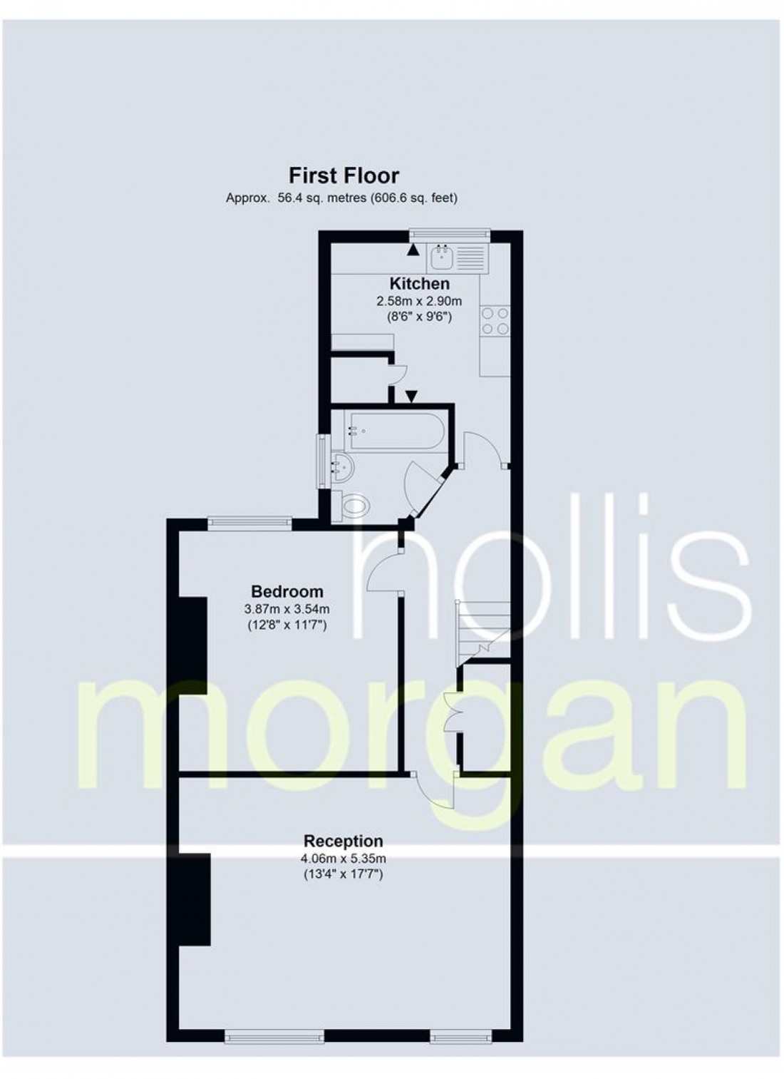 Floorplan for 41 Sandy Park Road, Brislington, Bristol