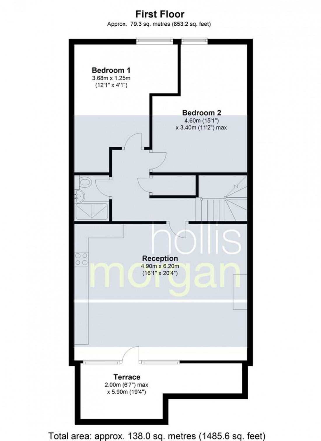 Floorplan for Cotham Hill, Cotham, Bristol