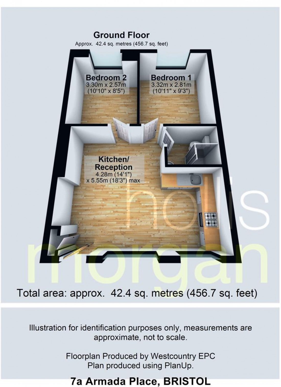 Floorplan for Armada Place, Bristol