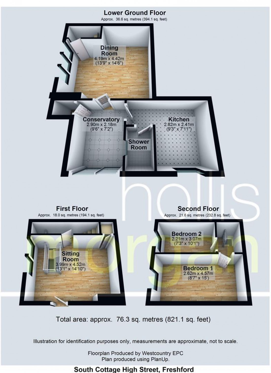 Floorplan for High Street, Freshford, Bath