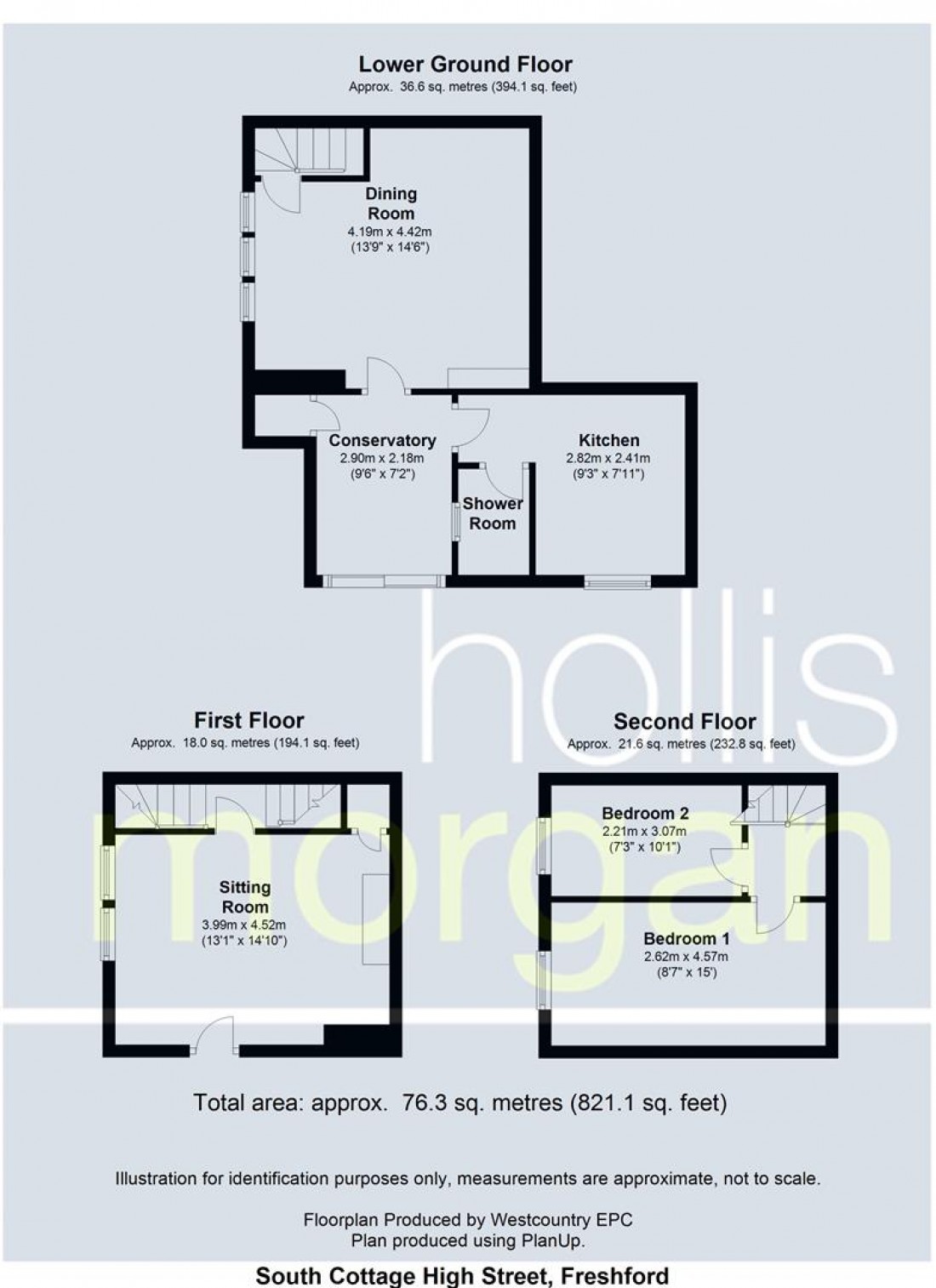 Floorplan for High Street, Freshford, Bath