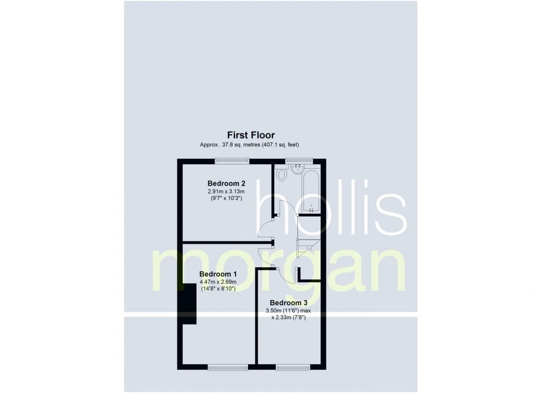 Floorplan for Charminster Road, Fishponds, Bristol