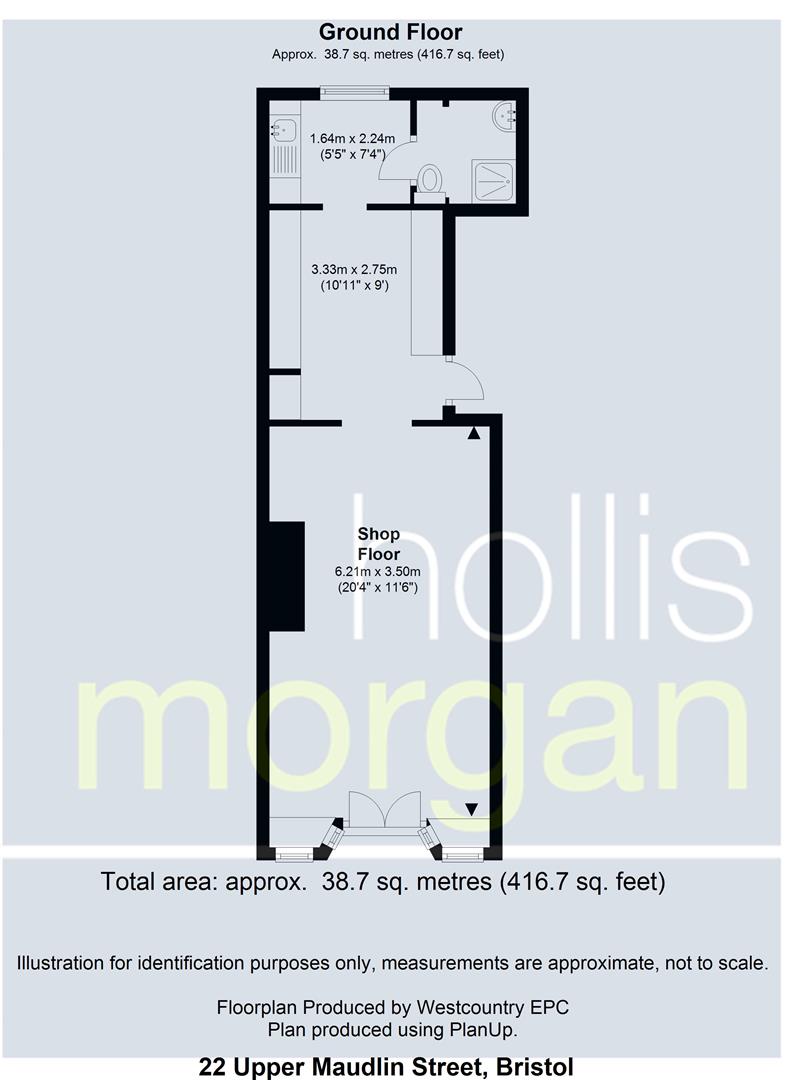 Floorplans For Upper Maudlin Street, Kingsdown