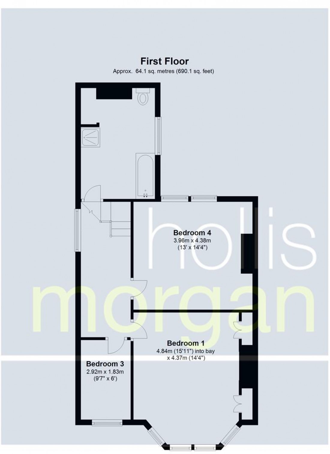 Floorplan for Furber Road, St George, Bristol