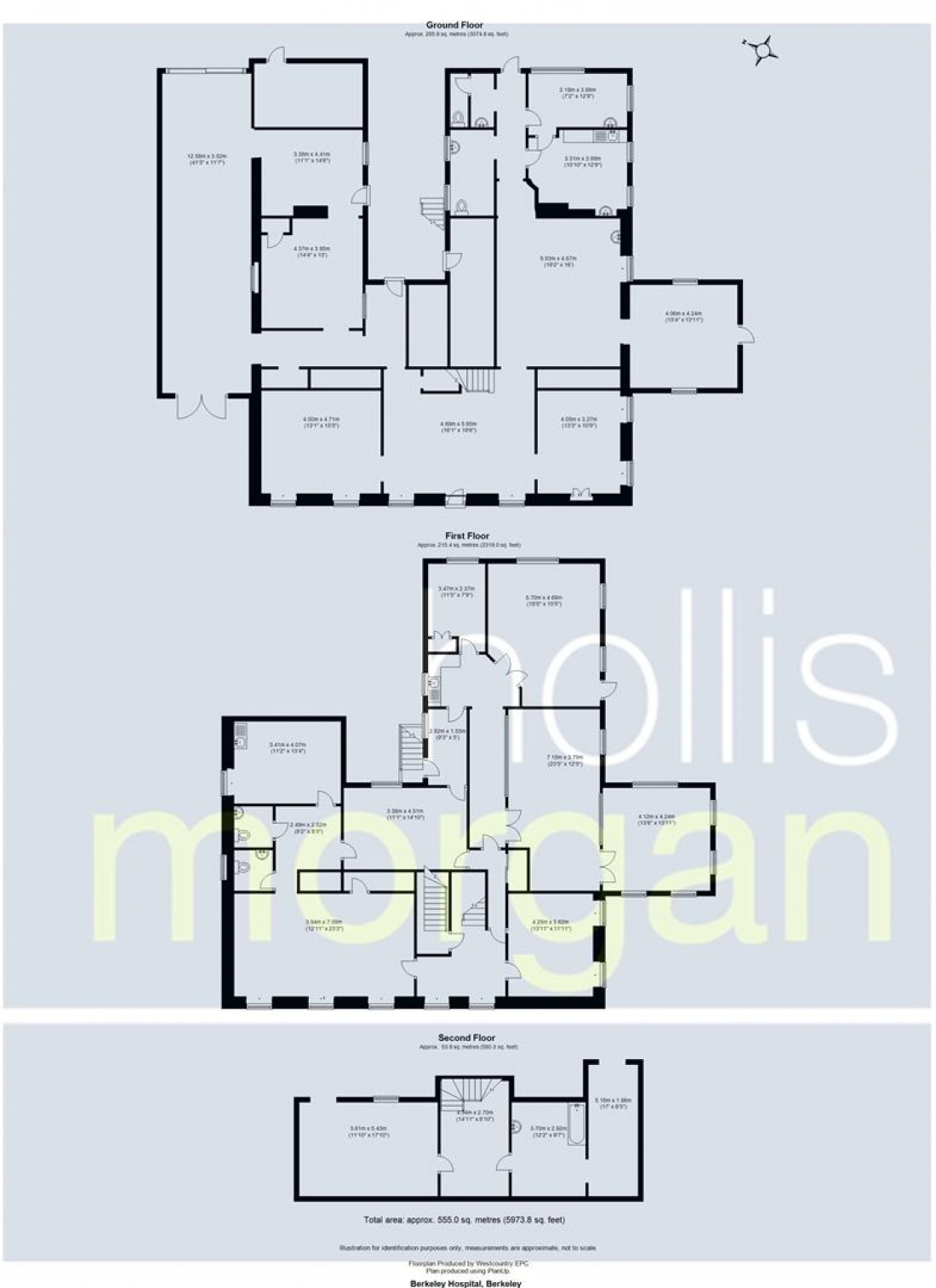 Floorplan for High Street, Berkeley