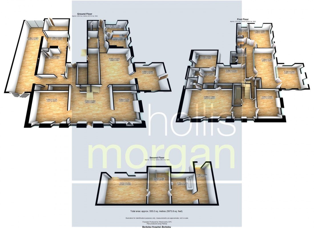 Floorplan for High Street, Berkeley