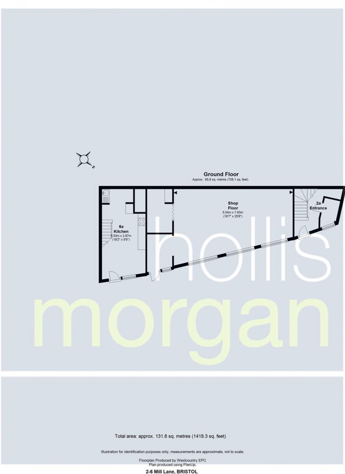 Floorplan for Mill Lane, Bedminster, Bristol