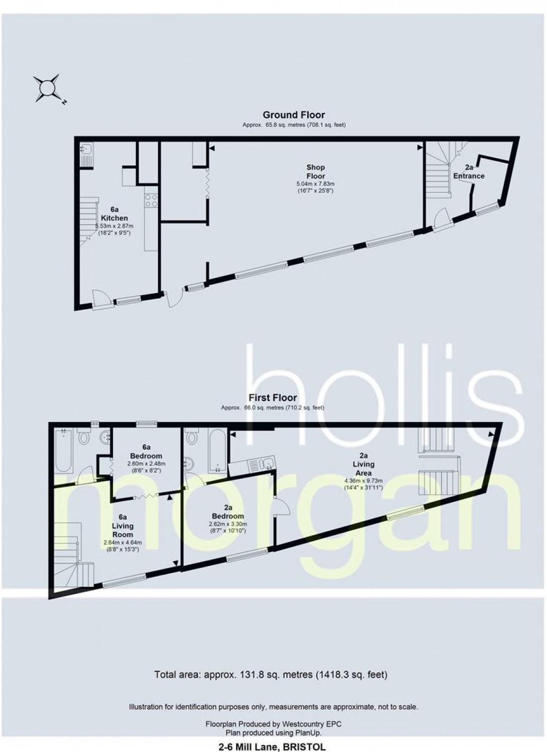 Floorplan for Mill Lane, Bedminster, Bristol