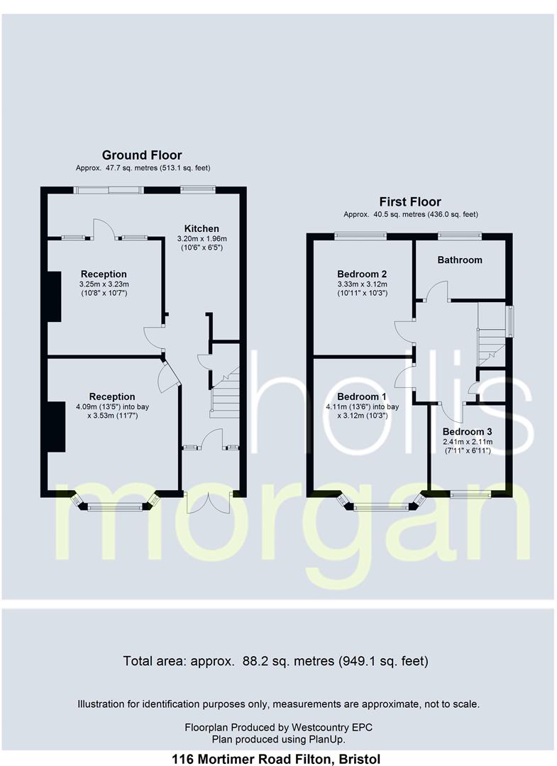 Floorplans For Mortimer Road, Filton, Bristol