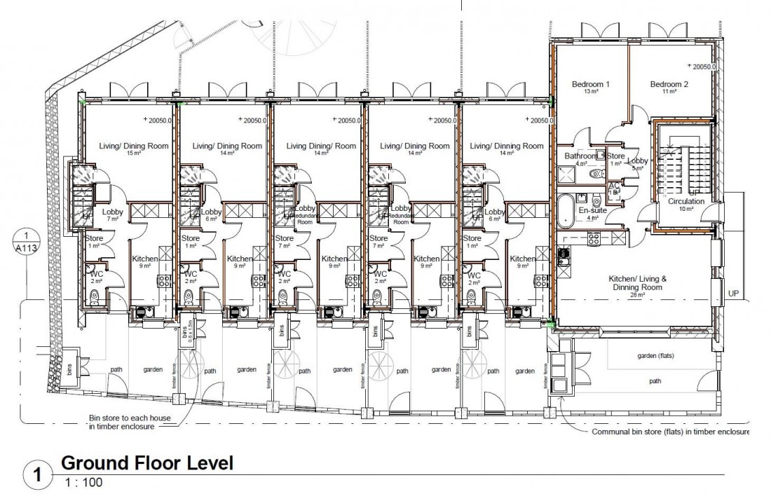 Floorplan for Development Site @ 12 Station Road, Shirehampton