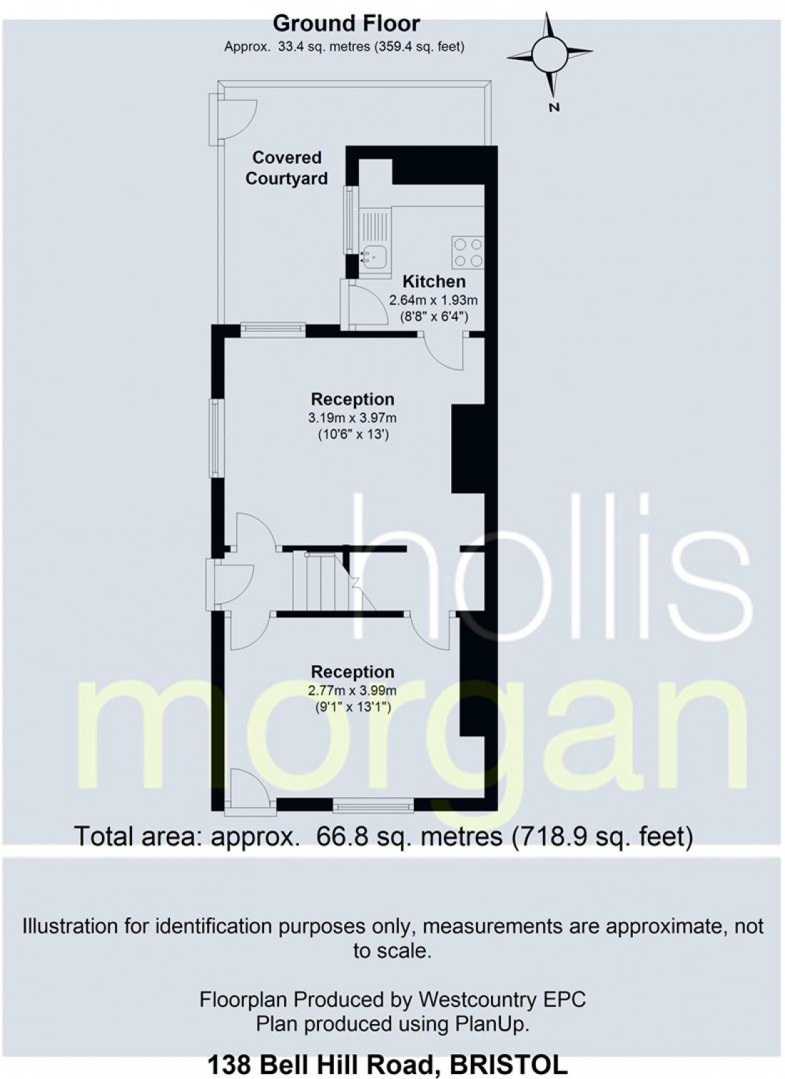 Floorplan for 138 Bell Hill Road, St George, Bristol