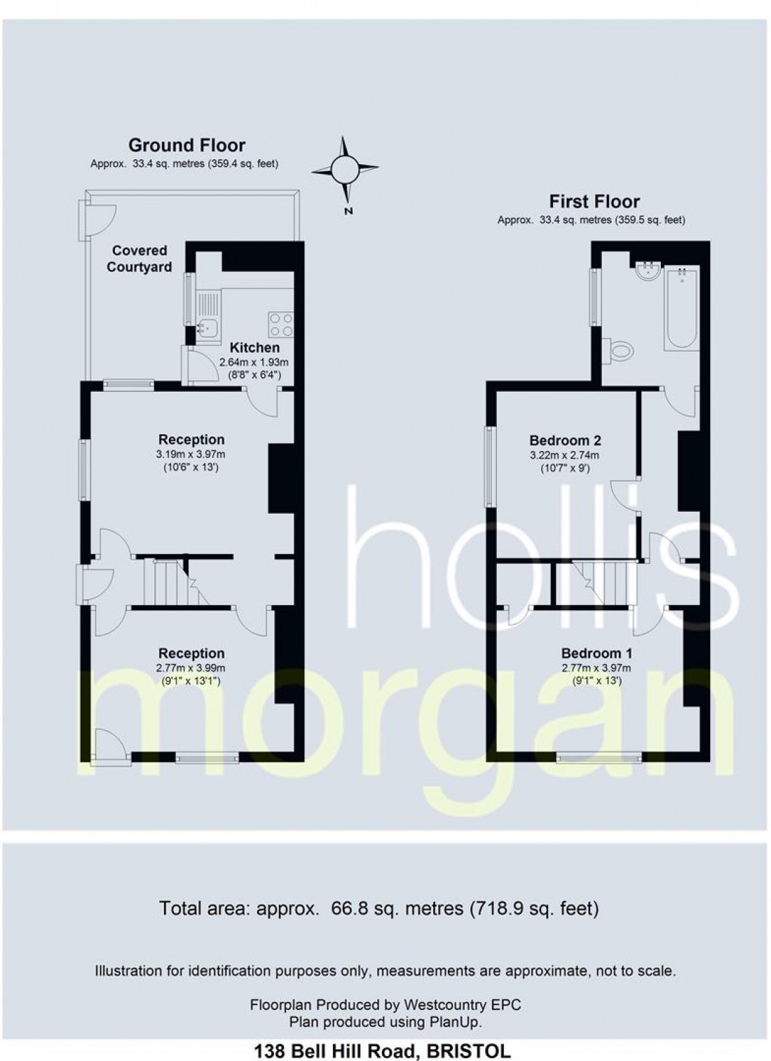 Floorplan for 138 Bell Hill Road, St George, Bristol