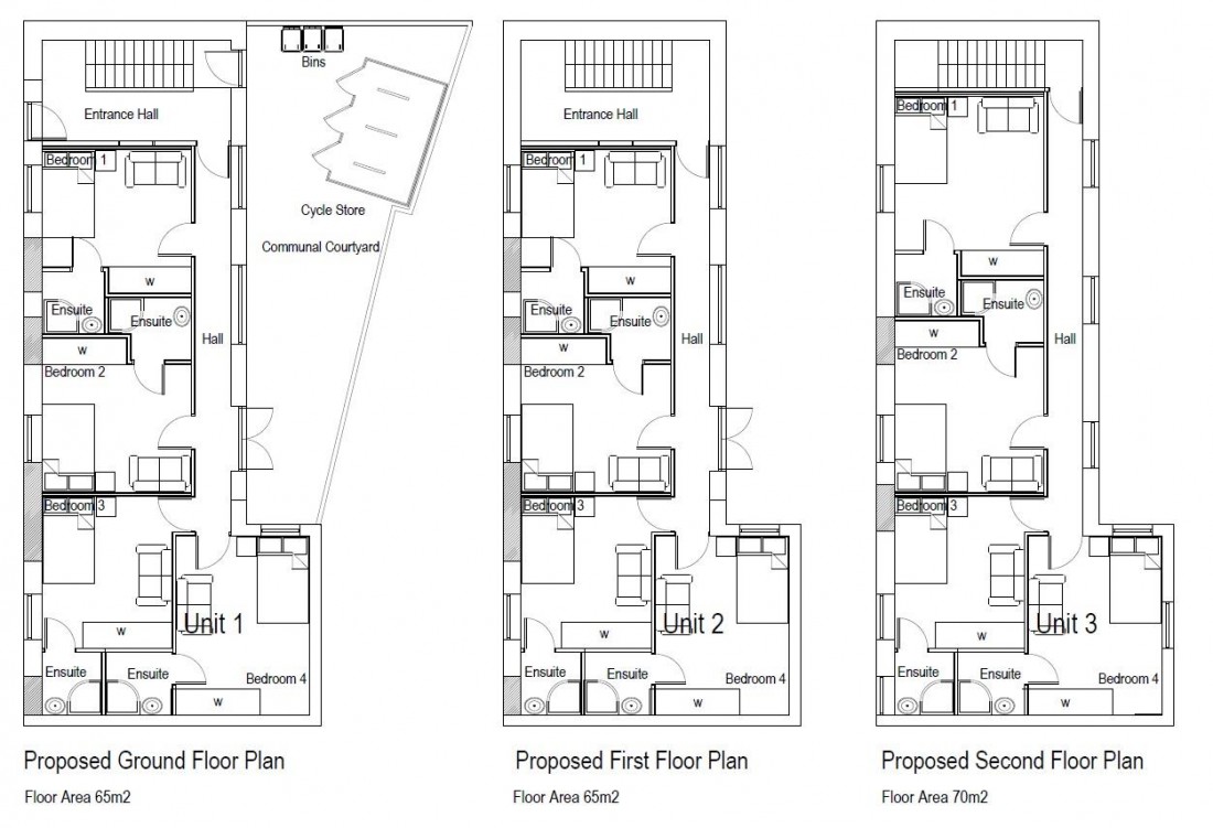 Floorplan for The Old Bakery, Bell Hill Road, St George