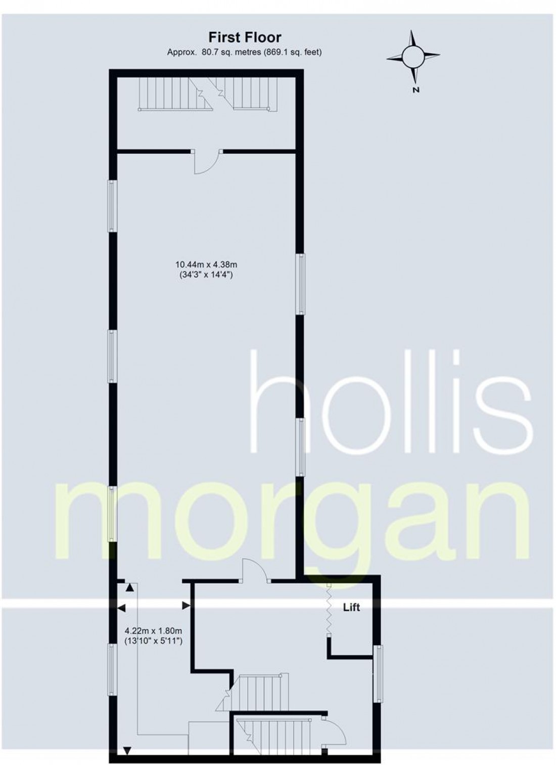 Floorplan for The Old Bakery, Bell Hill Road, St George