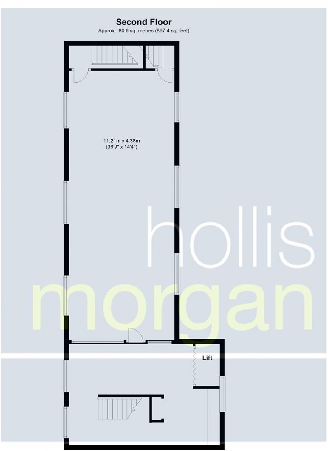 Floorplan for The Old Bakery, Bell Hill Road, St George