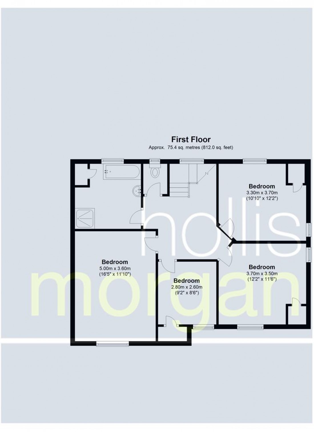 Floorplan for Eastnor House, Sheepwood Road, Brentry