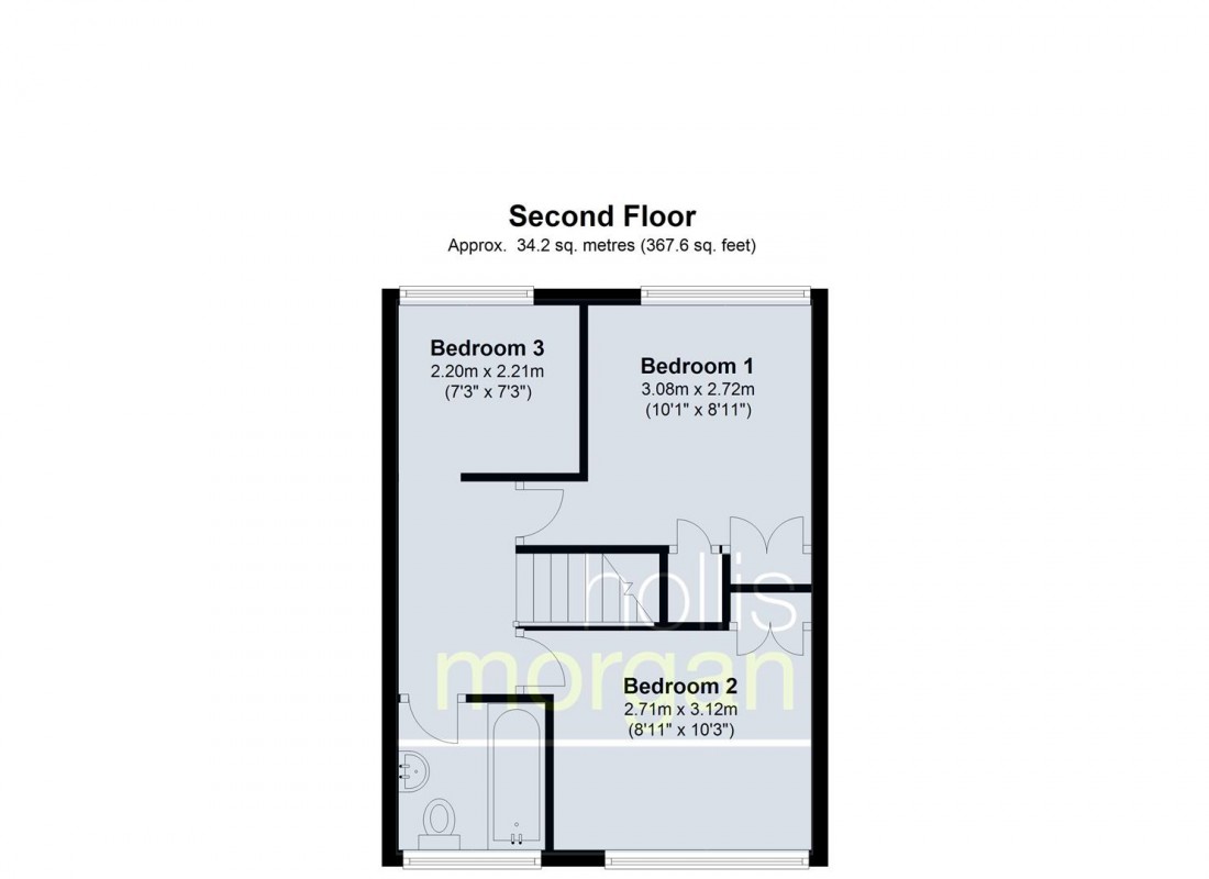 Floorplan for Rock Close, Brislington, Bristol