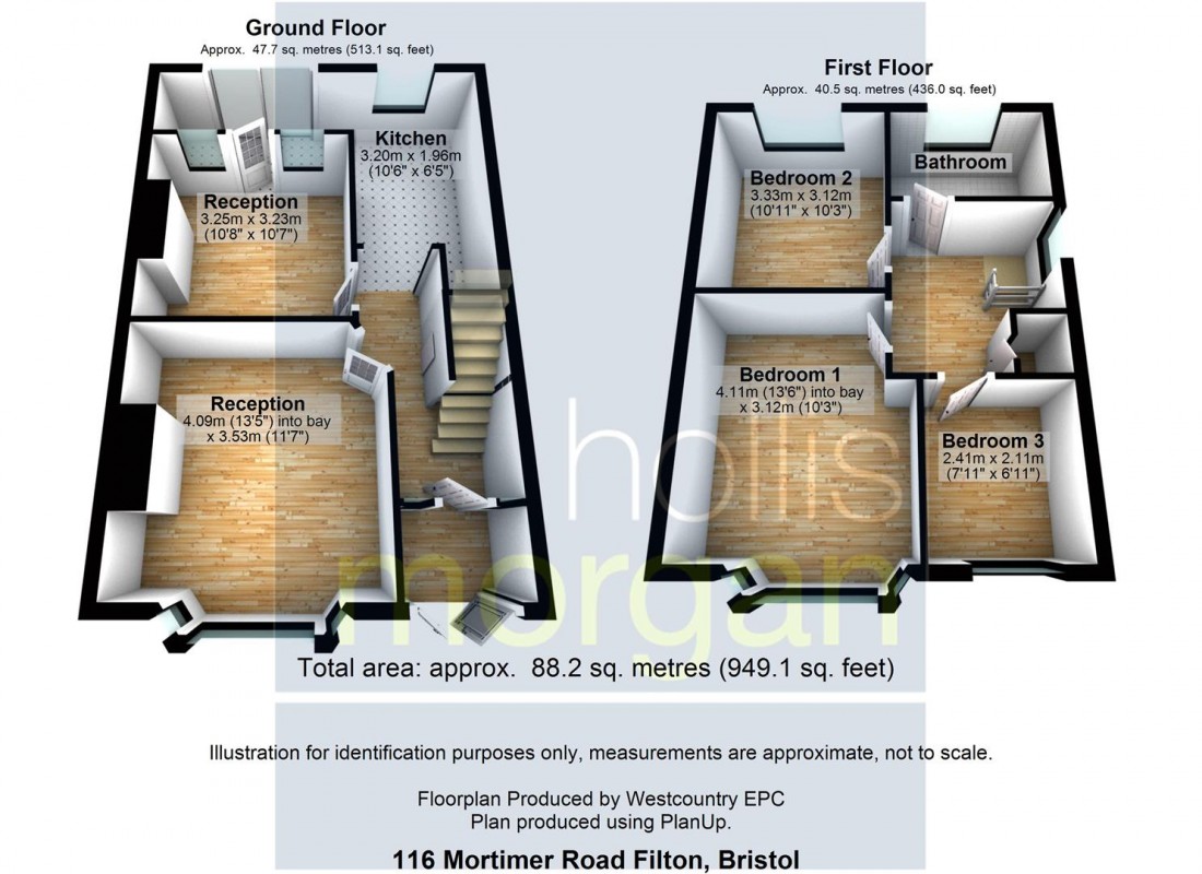 Floorplan for Mortimer Road, Filton, Bristol