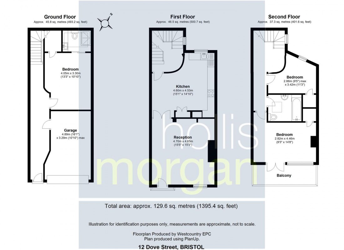 Floorplan for Dove Street, Kingsdown