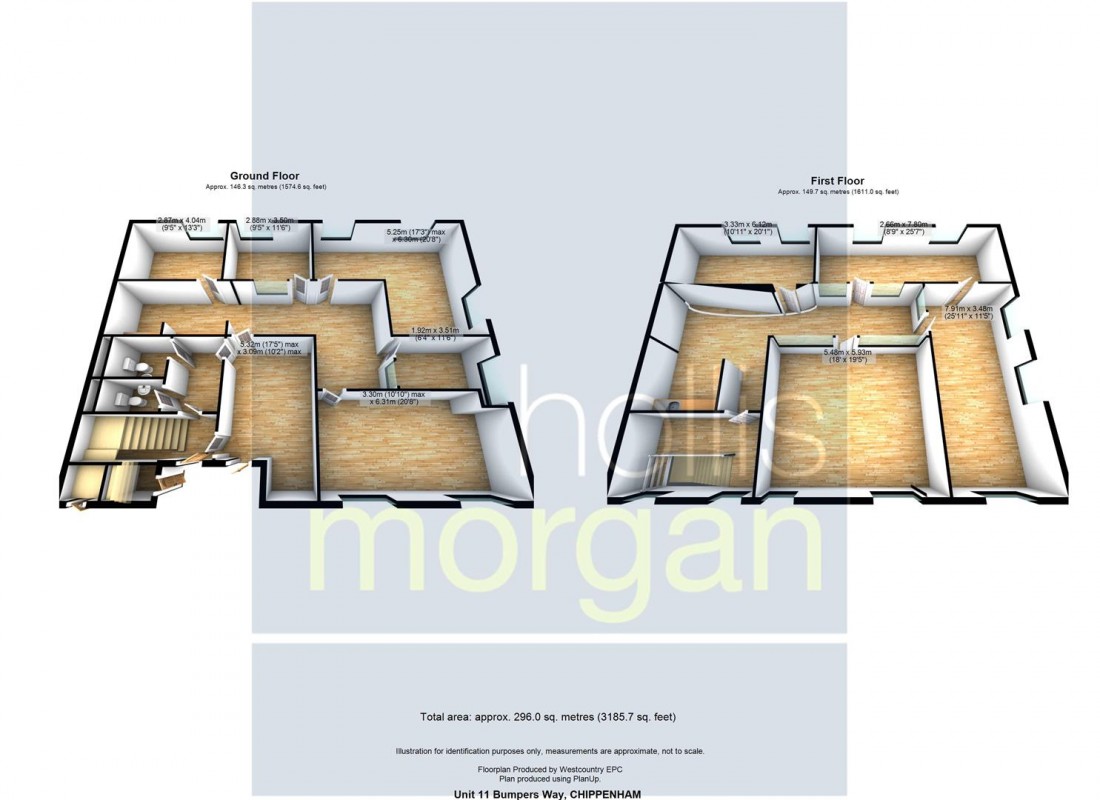 Floorplan for Lansdowne Court, Bumpers Farm