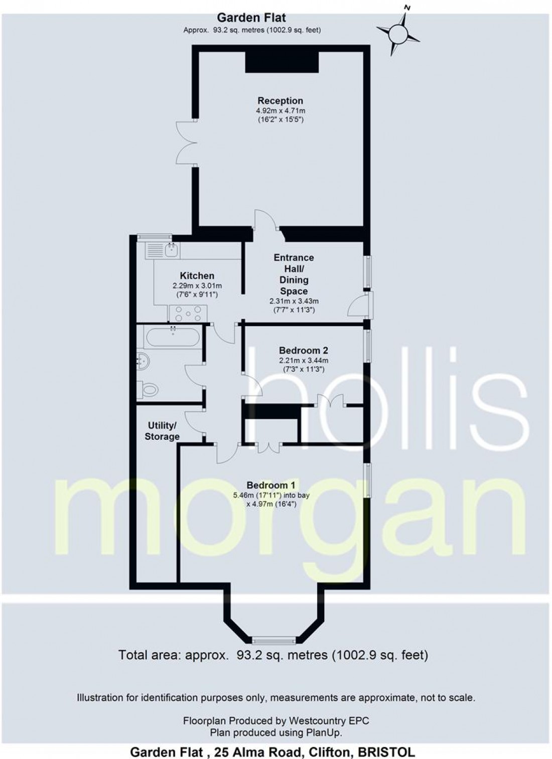 Floorplan for Alma Road, Clifton