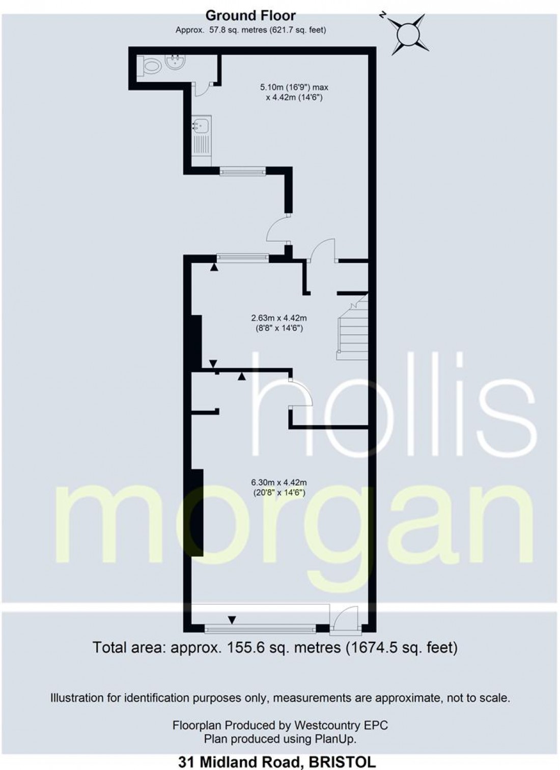 Floorplan for 31 Midland Road, St Phillips