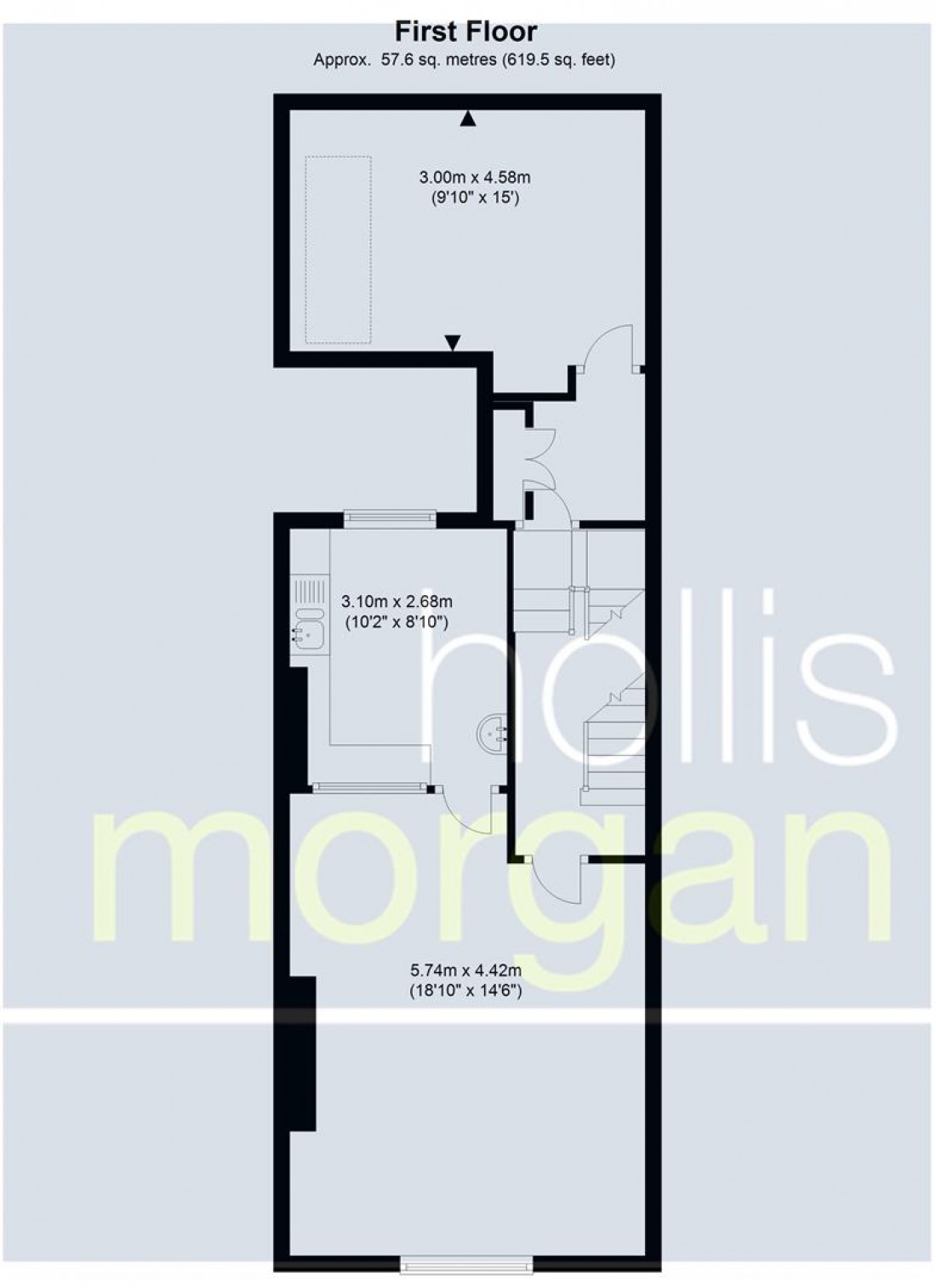 Floorplan for 31 Midland Road, St Phillips