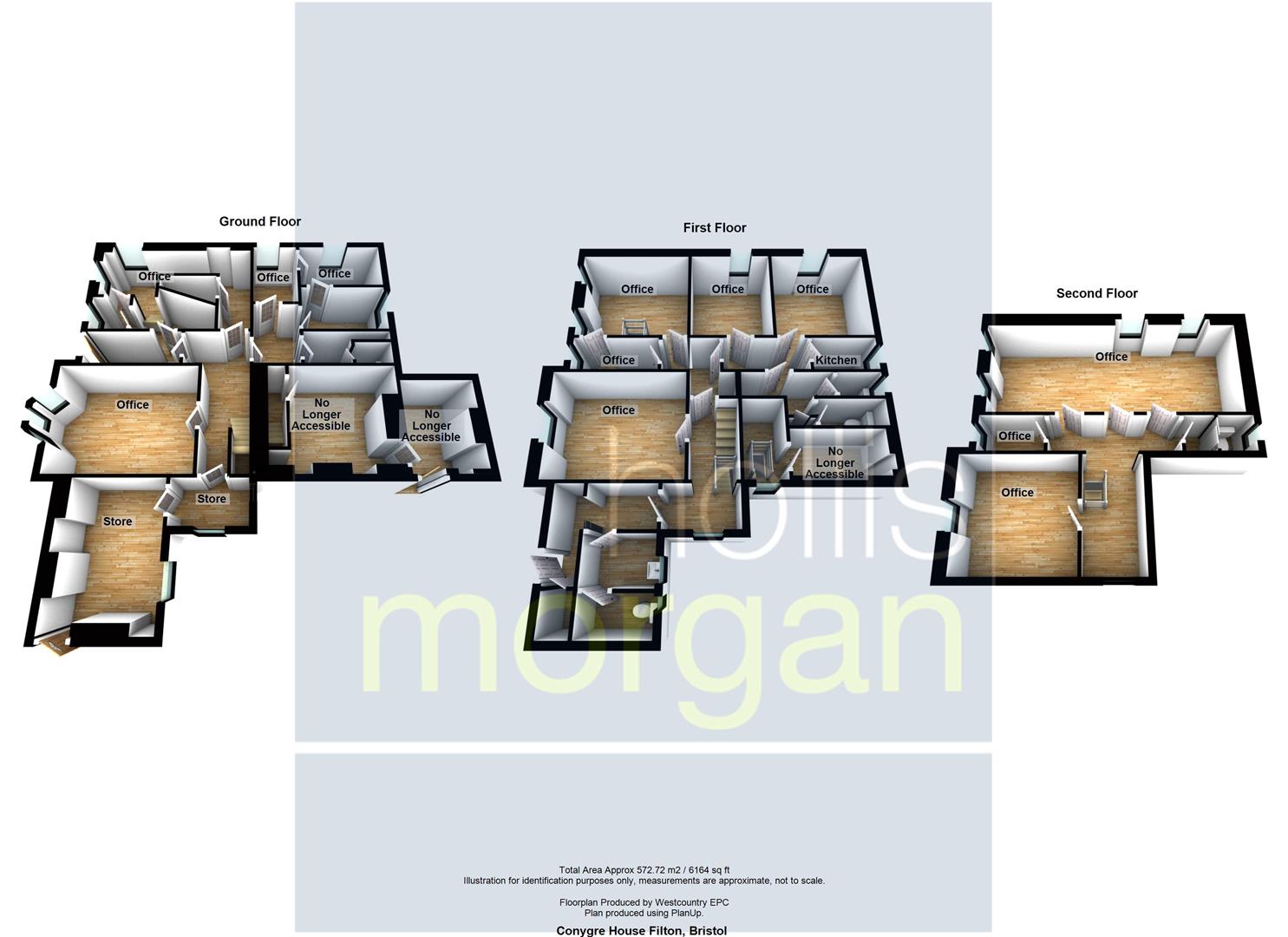 Floorplans For CONYGRE HOUSE - PLANNING GRANTED - FLAT CONVERSION
