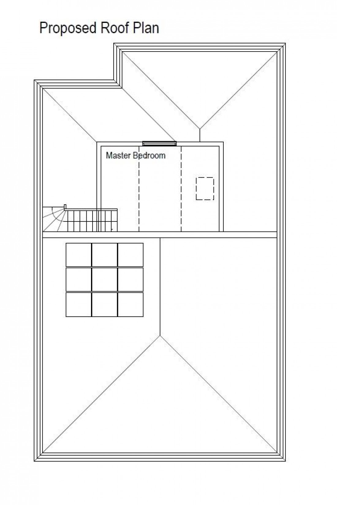 Floorplan for PLANNING GRANTED FOR 6 FLATS - GDV £1M