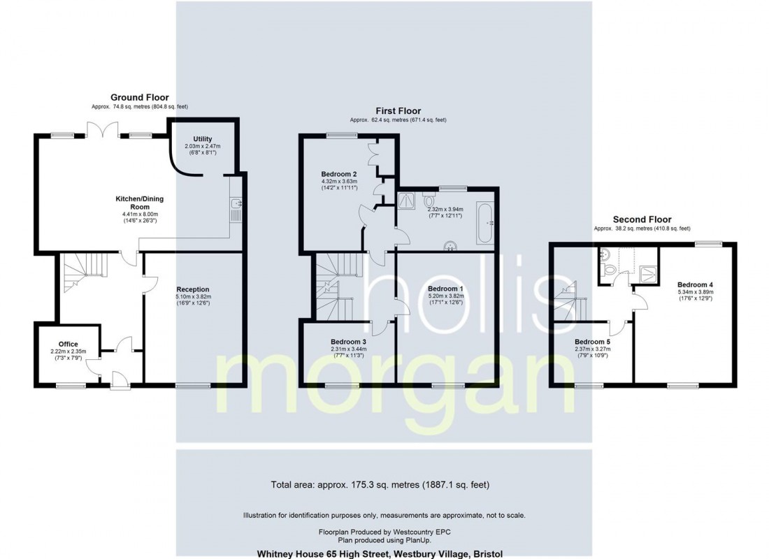 Floorplan for 65 High Street, Westbury Village