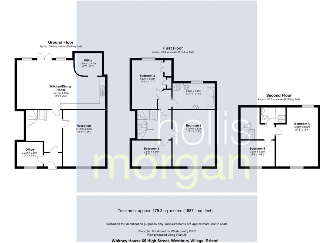 Floorplan for 65 High Street, Westbury Village