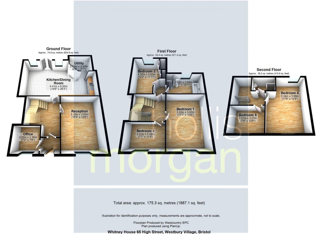 Floorplan for 65 High Street, Westbury Village