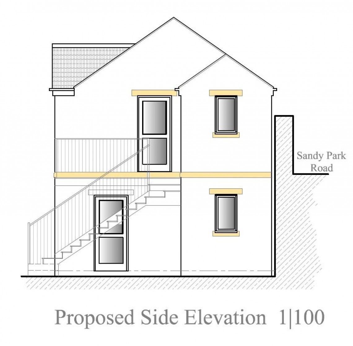 Images for PLOT WITH PLANNING FOR 2 X 1 BED FLATS