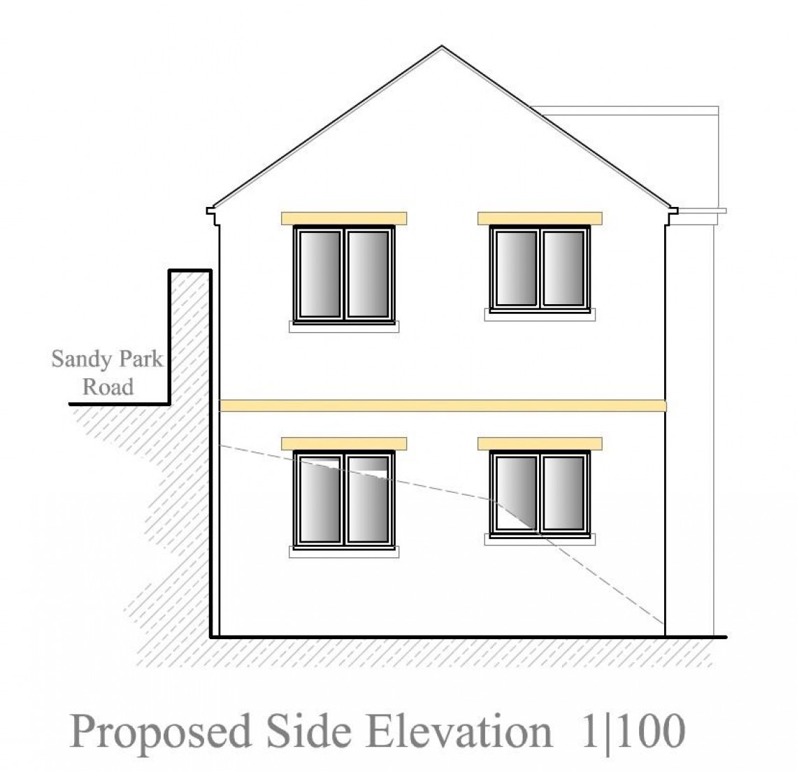 Images for PLOT WITH PLANNING FOR 2 X 1 BED FLATS
