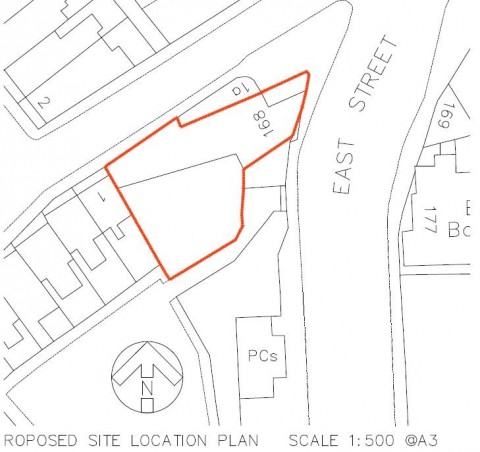 View Full Details for Planning Granted for 9 Flats @ East Street - EAID:hollismoapi, BID:21