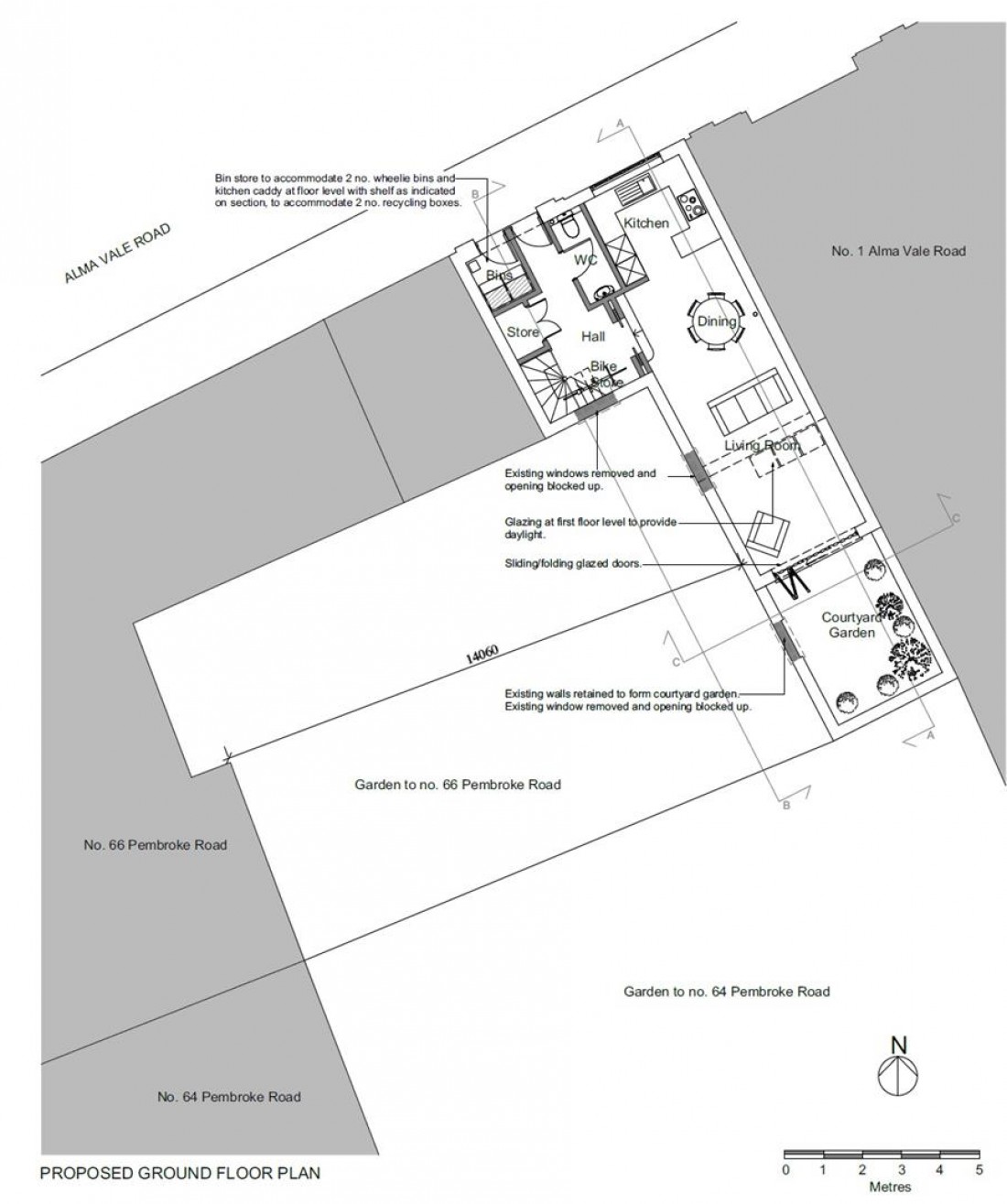 Floorplan for PLANNING GRANTED - CLIFTON COACH HOUSE