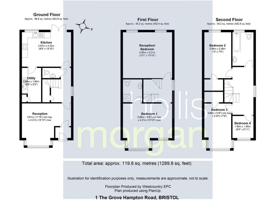 Floorplan for Hampton Road, Redland