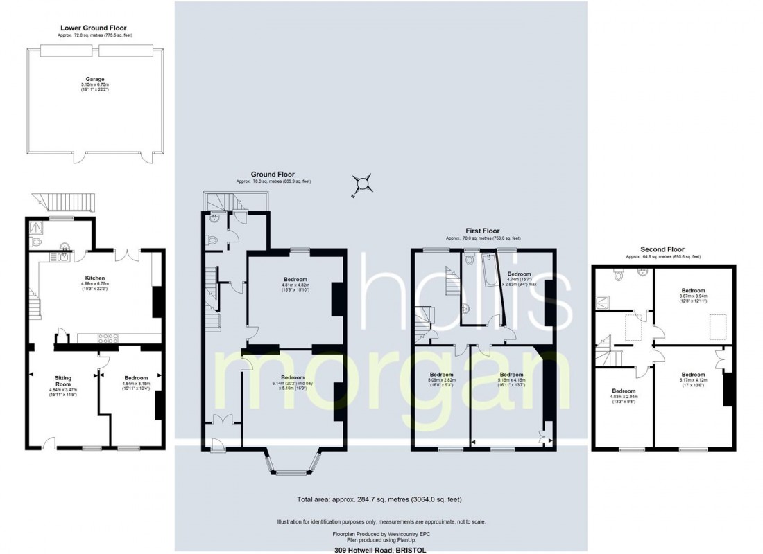 Floorplan for Hotwell Road, Hotwells