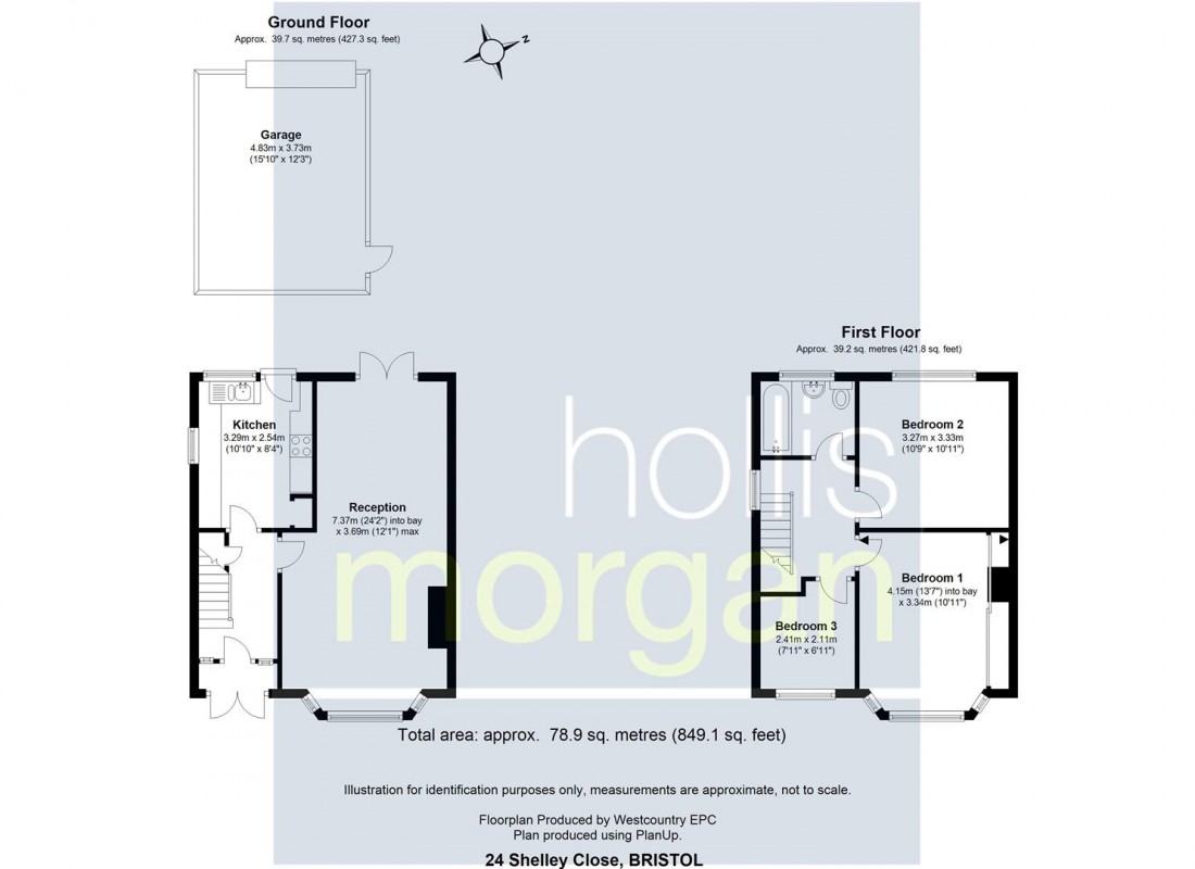 Floorplan for PLOT + HOUSE - PLANNING GRANTED