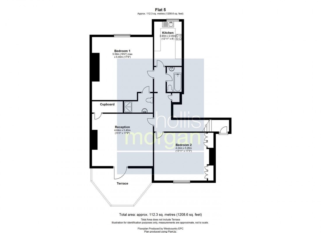 Floorplan for The Avenue, Sneyd Park