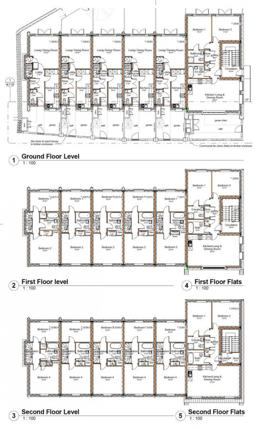 Floorplan for Development Site @ 12 Station Road, Shirehampton